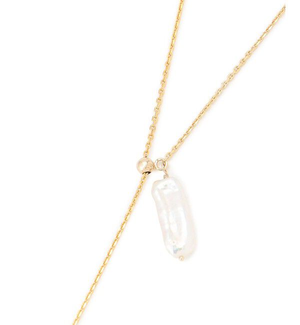 23区「淡水パール ラリエット ネックレス」|ネックレス|