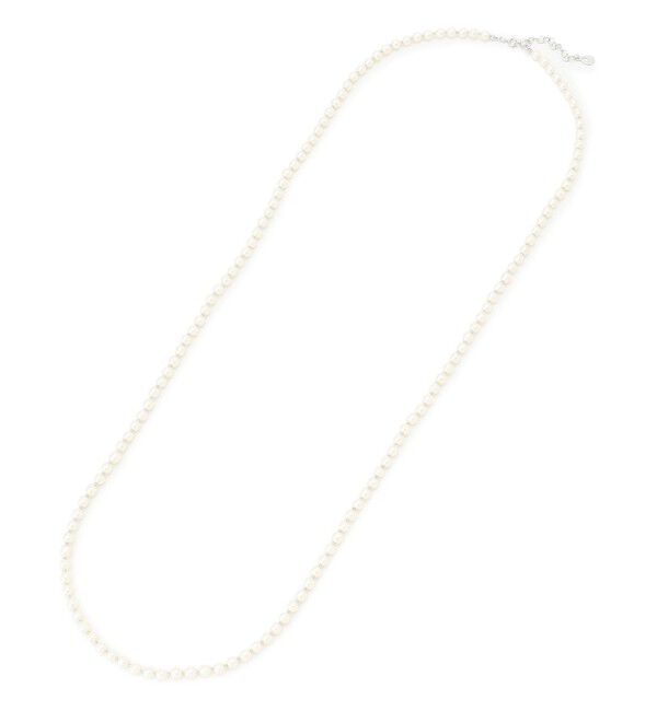 23区「【Oggi6月号掲載】ガラスパール ネックレス」|ネックレス|