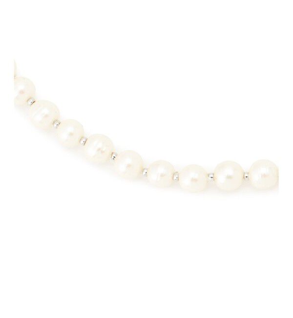 23区「【Oggi6月号掲載】ガラスパール ネックレス」|ネックレス|