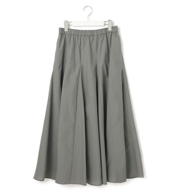 23区「【撥水加工/洗える】ナイロンコットンタフタ フレア スカート」|スカート|