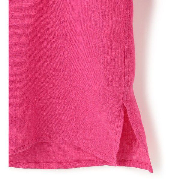 23区「【洗える】LIBECO タックスリーブ シャツ」|シャツ・ブラウス|