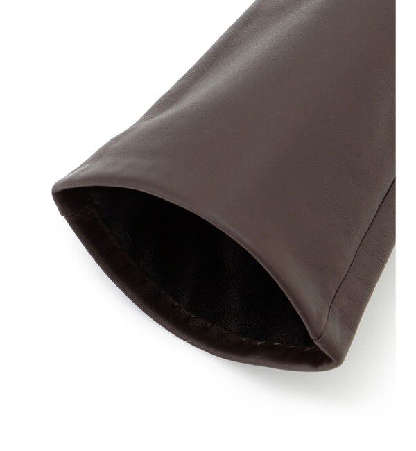 23区「【滝沢眞規子さん着用】レザー ロング グローブ」|手袋|