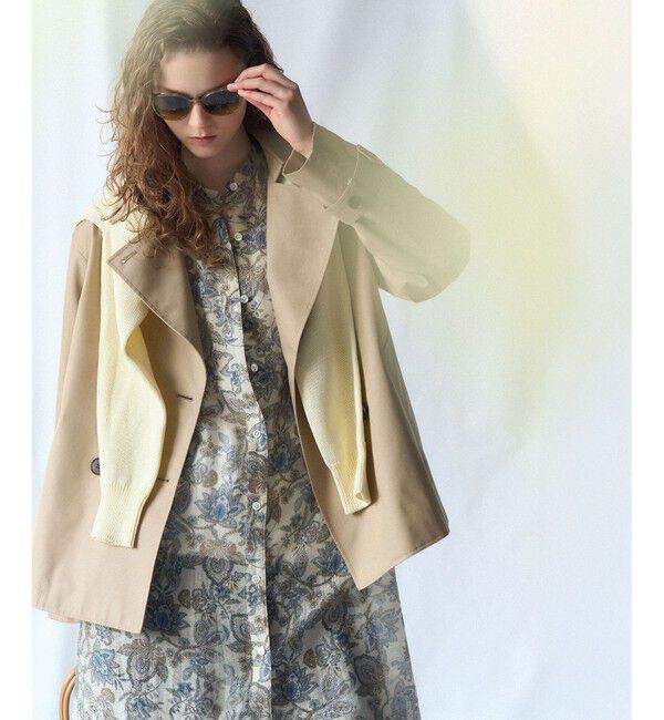 23区「【Oggi掲載】コットンギマ クルーネック ニット」|ニット・セーター|