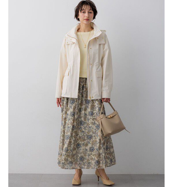 23区「【Oggi掲載】コットンギマ クルーネック ニット」|ニット・セーター|