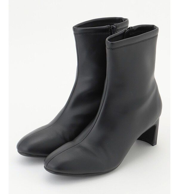 any SiS「【23.0~24.0cm】スクエアトゥセットバッグ ブーツ」|ショートブーツ|