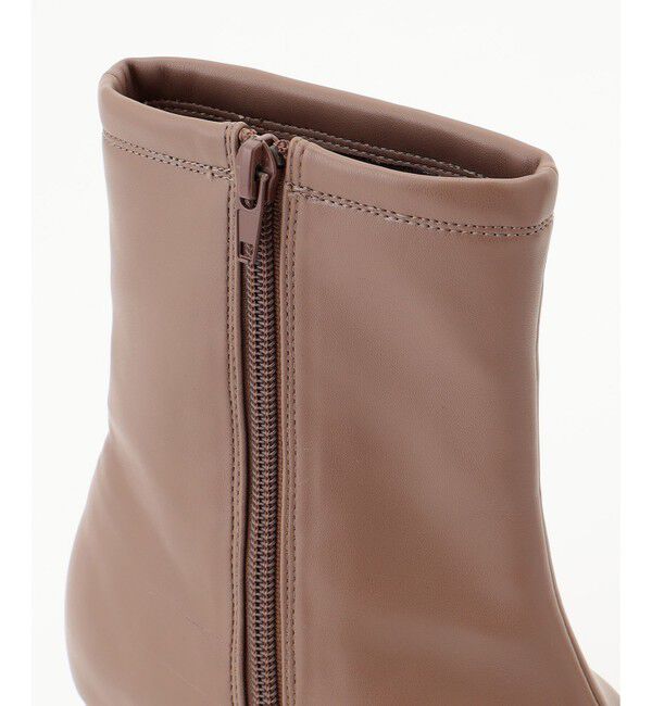 any SiS「【23.0~24.0cm】スクエアトゥセットバッグ ブーツ」|ショートブーツ|