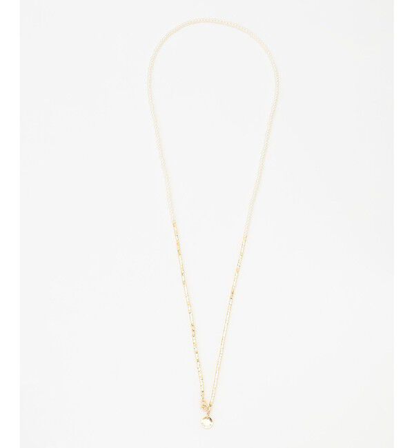 any SiS「【2WAY】パール調ストーン ネックレス」|ネックレス|