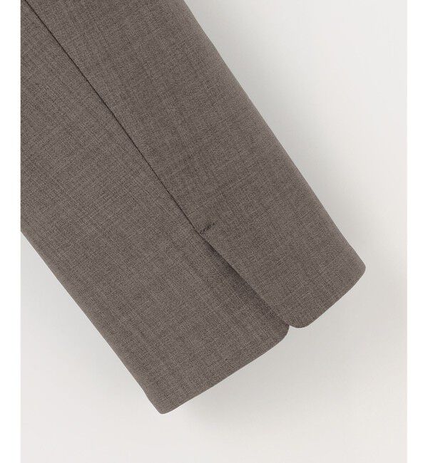 ANY SIS「【WEB限定】ウーステッドエステル クルーネック ジャケット」|ノーカラージャケット|