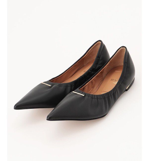 BEIGE,「【一部店舗限定】HENRI EN VARGO / ALYSSA フラットパンプス」|パンプス|Black