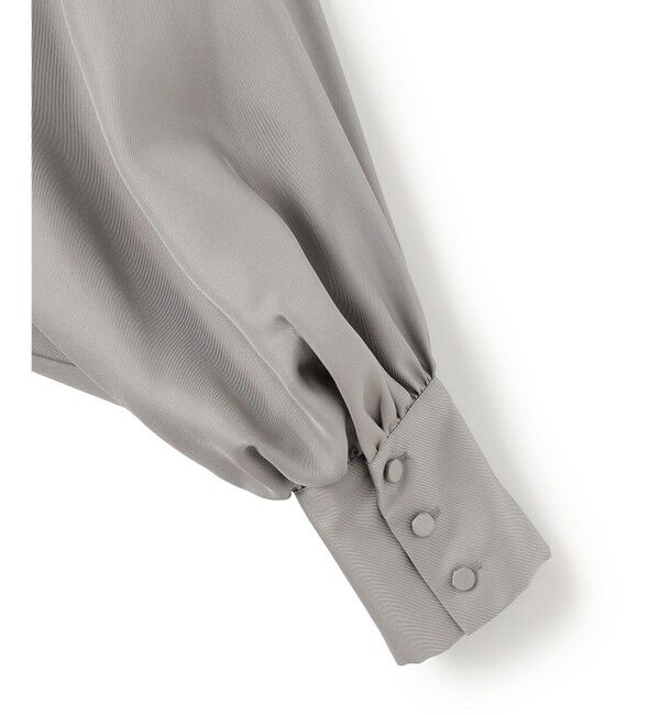 BEIGE,「【洗える】LISERONS / シルクパフワンピース」|ワンピース|