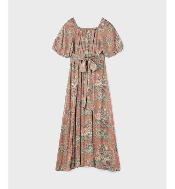 GRACE CONTINENTAL「ヴィンテージフラワープリントワンピース」|ワンピース|