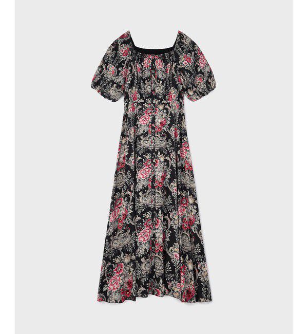 GRACE CONTINENTAL「ヴィンテージフラワープリントワンピース」|ワンピース|