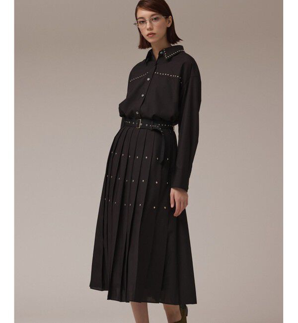 Diagram「メタルホットフィットスカート」|スカート|ブラック