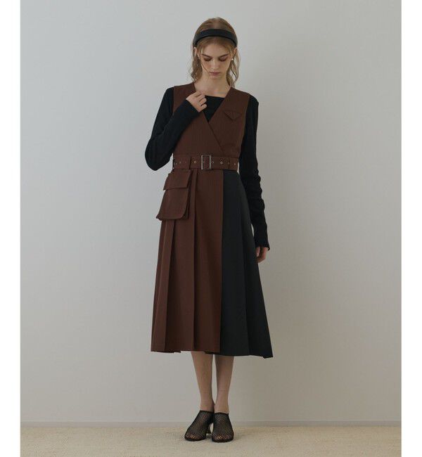 Diagram「プリーツジャンパースカート」|ワンピース|