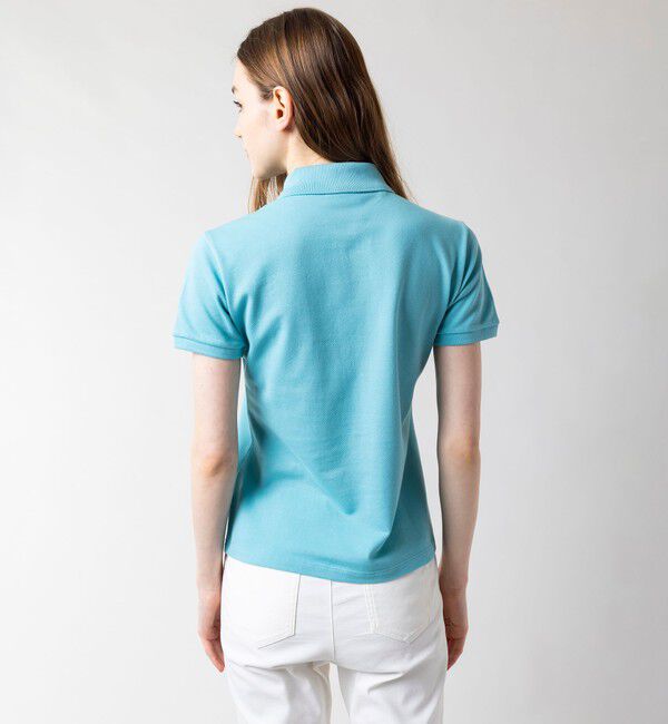 LACOSTE「スリムフィット ストレッチコットンピケポロシャツ（半袖）」|ポロシャツ|