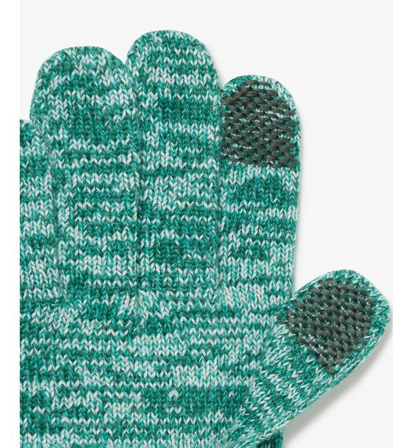 LACOSTE「メランジェニットグローブ」|手袋|