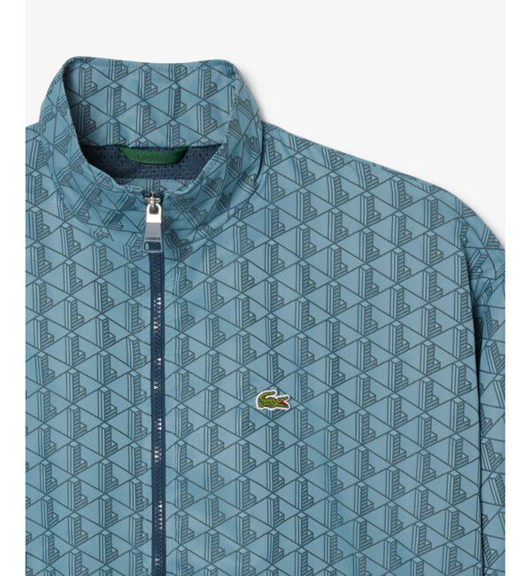 LACOSTE「モノグラムジャカード撥水ナイロンジャケット」|その他|