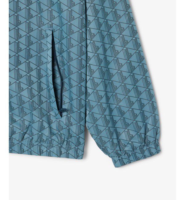 LACOSTE「モノグラムジャカード撥水ナイロンジャケット」|その他|