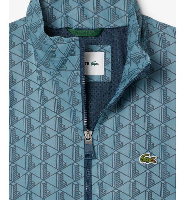 LACOSTE「モノグラムジャカード撥水ナイロンジャケット」|その他|