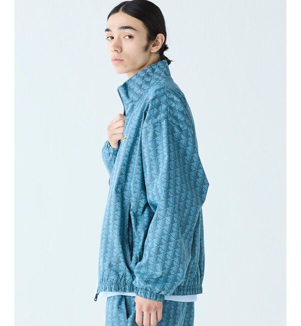LACOSTE「モノグラムジャカード撥水ナイロンジャケット」|その他|