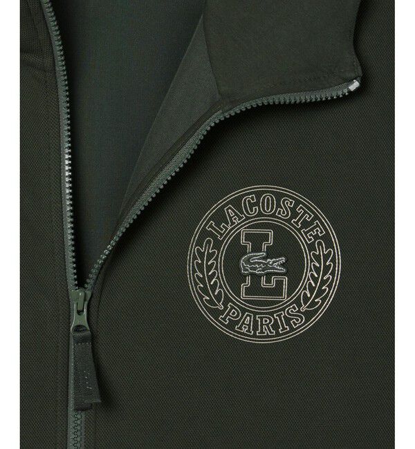 LACOSTE「ローレルサークルジップフーディー / ジップアップパーカー」|パーカー|