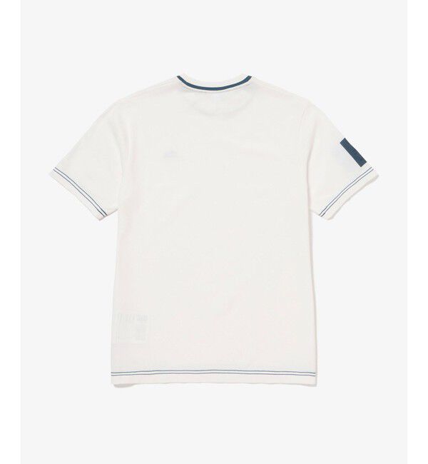 LACOSTE「スリーブネームパッチ鹿の子地Tシャツ」|Tシャツ・カットソー|