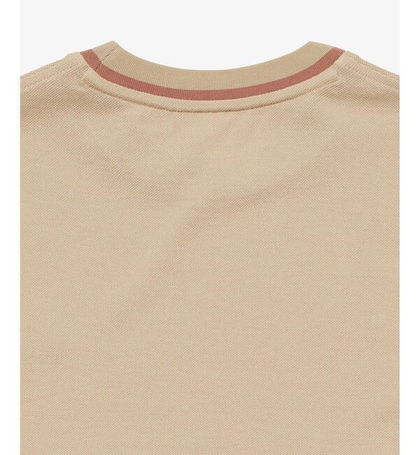 LACOSTE「スリーブネームパッチ鹿の子地Tシャツ」|Tシャツ・カットソー|