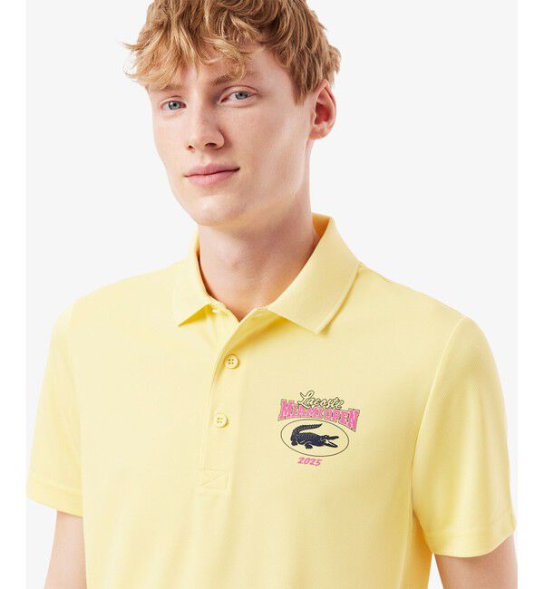 LACOSTE「2025マイアミオープンドライポロシャツ」|ポロシャツ|