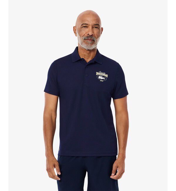 LACOSTE「2025マイアミオープンドライポロシャツ」|ポロシャツ|ネイビー