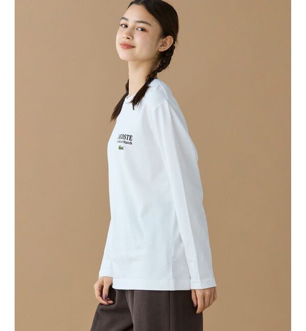 LACOSTE「Jeu Set et MatchロングスリーブTシャツ」|Tシャツ・カットソー|