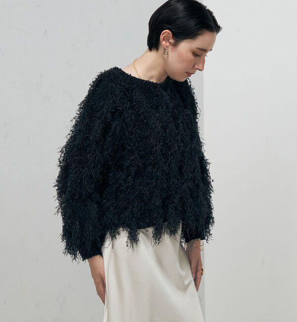 Laraaji「カットジャガードプルオーバーニット」|ニット・セーター|