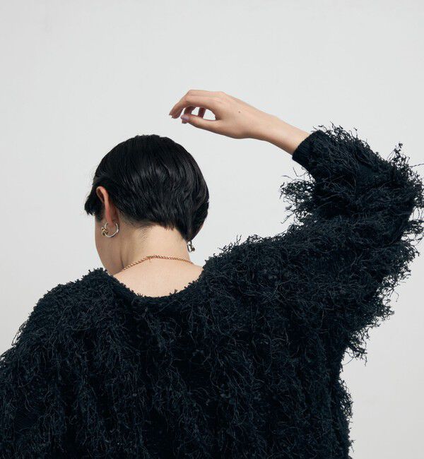 Laraaji「カットジャガードプルオーバーニット」|ニット・セーター|