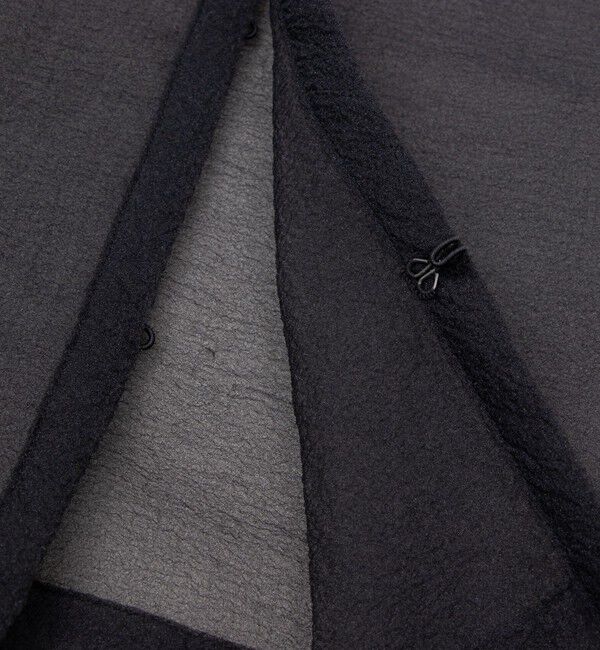 Rie Miller「ランタンスリーブシアー2WAYブラウス」|シャツ・ブラウス|