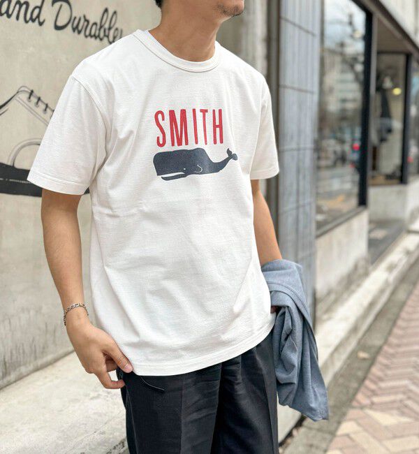 NOLLEY'S goodman「【BARNS OUTFITTERS】別注タフネックT SMITH 25SS」|Tシャツ・カットソー|