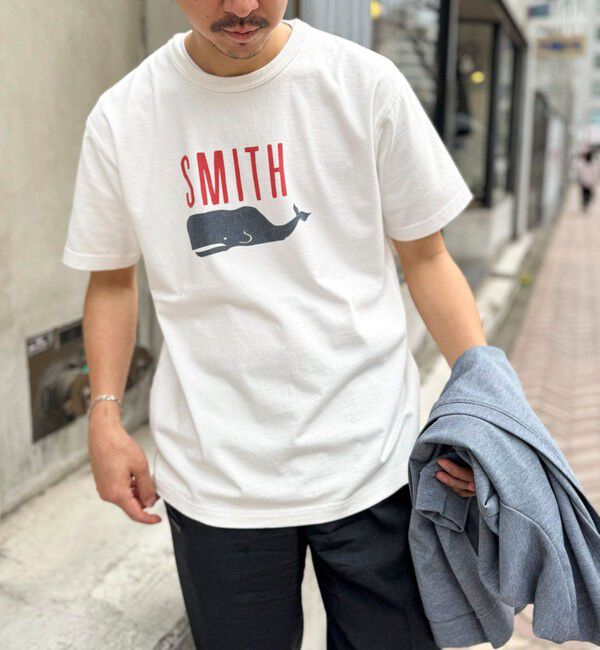 NOLLEY'S goodman「【BARNS OUTFITTERS】別注タフネックT SMITH 25SS」|Tシャツ・カットソー|