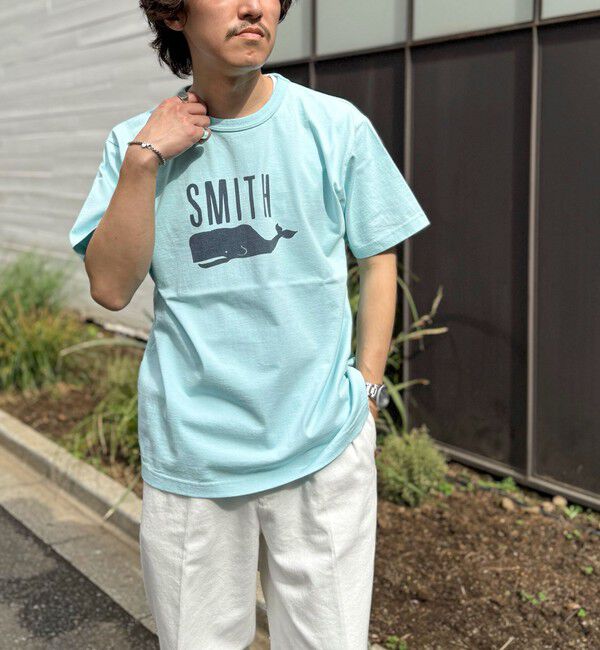 NOLLEY'S goodman「【BARNS OUTFITTERS】別注タフネックT SMITH 25SS」|Tシャツ・カットソー|