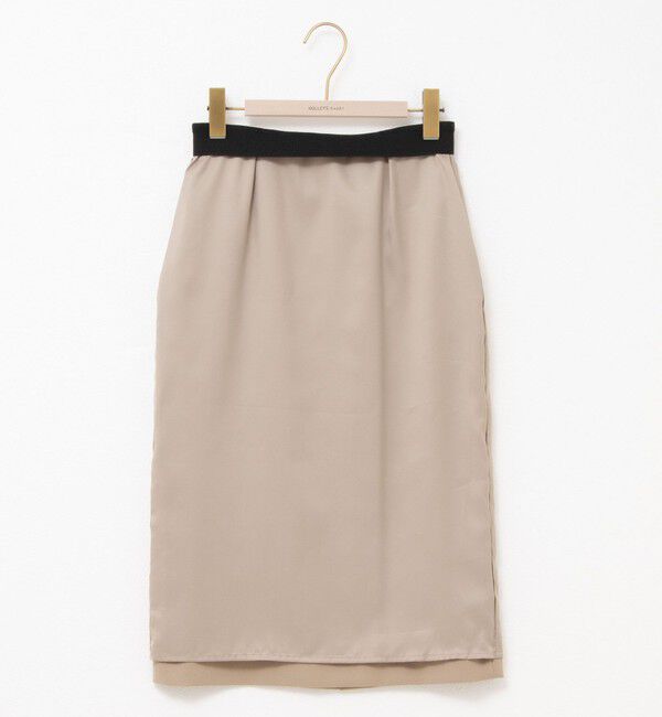 NOLLEY'S sophi「《セットアップ対応》ウォッシャブルツイルタイトスカート」|タイト|