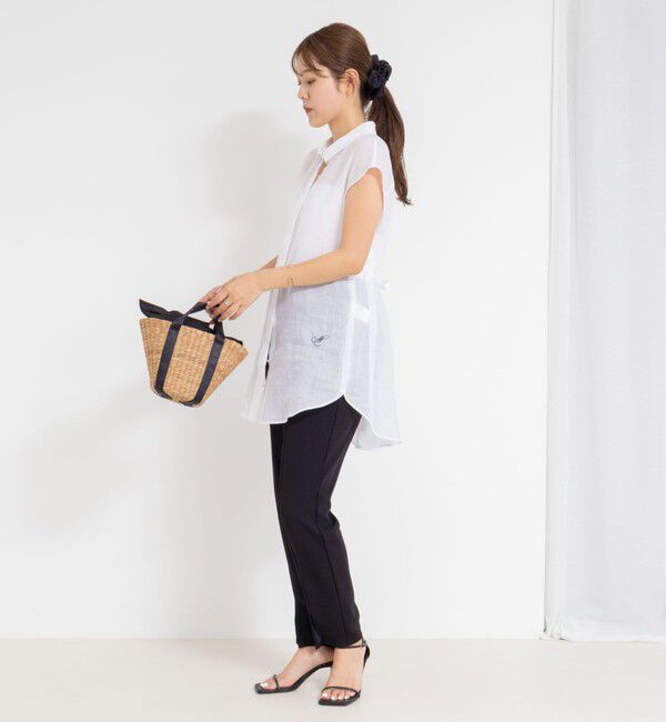 NOLLEY'S「シアーラミーオーバーサイズシャツ」|シャツ・ブラウス|