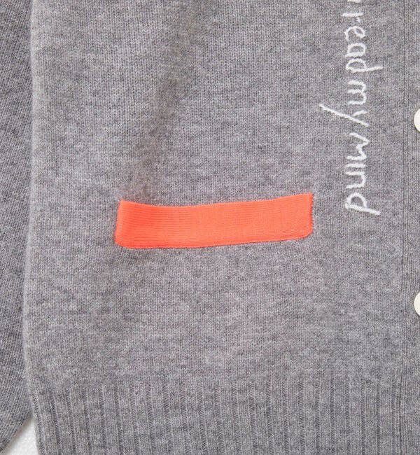 Rie Miller「《手洗い可能》ハンド刺繍Vネックカーディガン」|カーディガン|