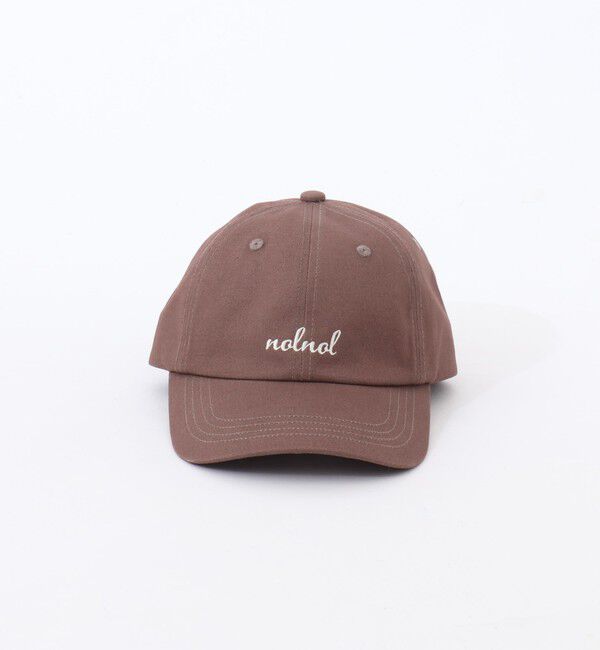 NOLLEY'S「【nolnol/ノルノル】ロゴ刺繍キャップ」|キャップ・キャスケット|