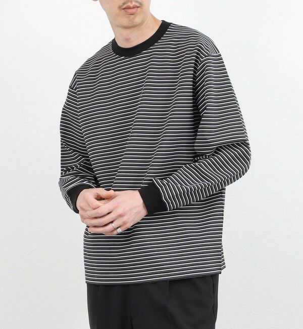 NOLLEY'S goodman「シルケットボーダーロンＴ 26SS」|Tシャツ・カットソー|