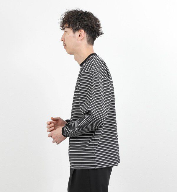 NOLLEY'S goodman「シルケットボーダーロンＴ 26SS」|Tシャツ・カットソー|