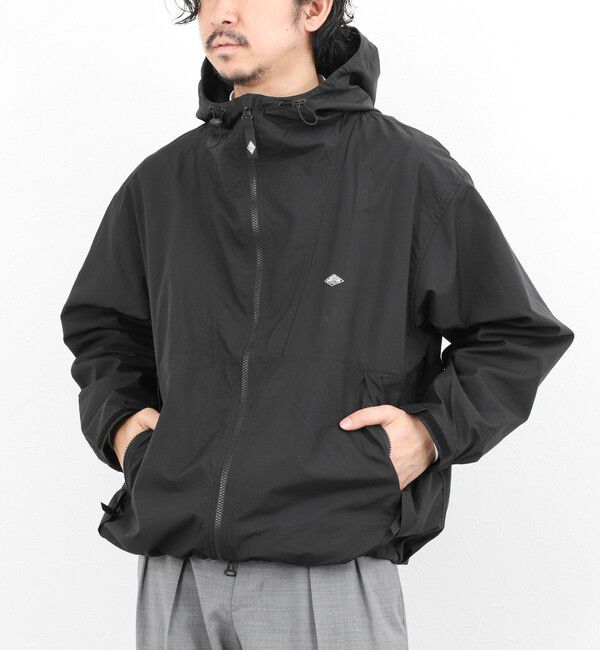 NOLLEY'S goodman「【DANTON/ダントン】DT-A0675SNY HOODED SHORT JACKET 26SS」|ブルゾン・スタジャン|ブラック