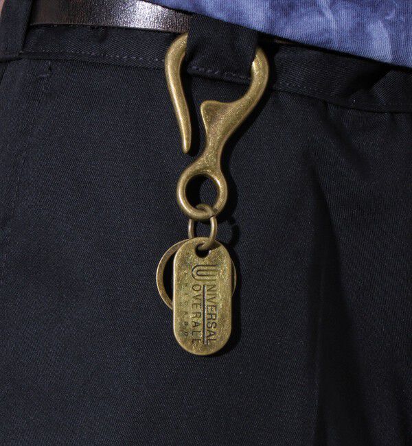 GLOSTER「【UNIVERSAL OVERALL/ユニバーサルオーバーオール】カラビナ キーリング」|キーケース|