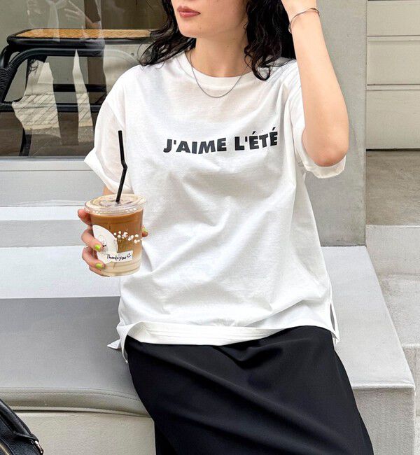 fredy emue「シルケットサマーロゴ半袖Tシャツ」|Tシャツ・カットソー|