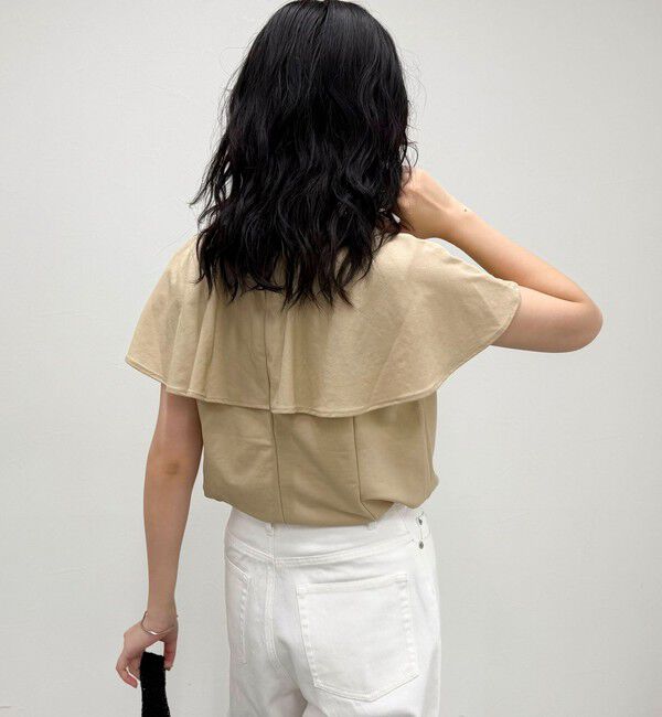 fredy emue「ラッフルカットソーブラウス」|Tシャツ・カットソー|