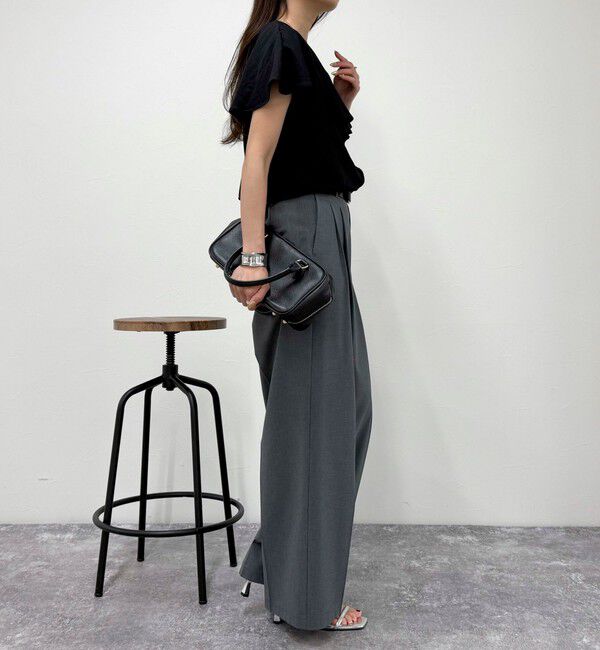 fredy emue「ラッフルカットソーブラウス」|Tシャツ・カットソー|