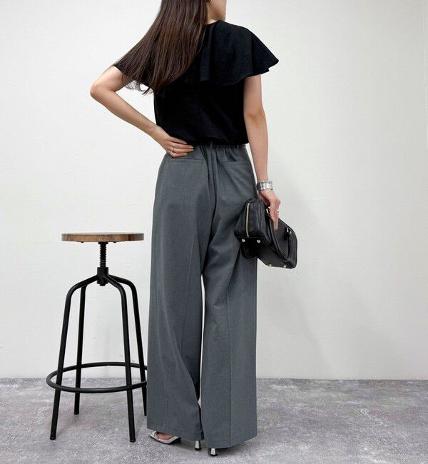 fredy emue「ラッフルカットソーブラウス」|Tシャツ・カットソー|