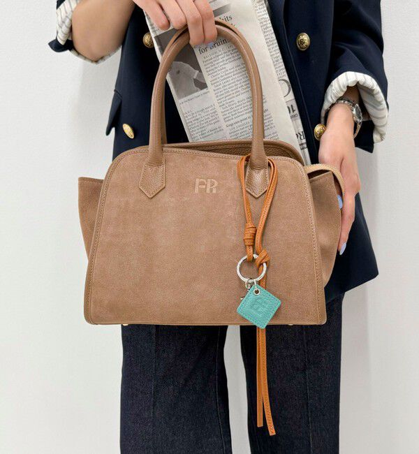 fredy emue「FR台形スエードバッグ」|ショルダー・メッセンジャー|