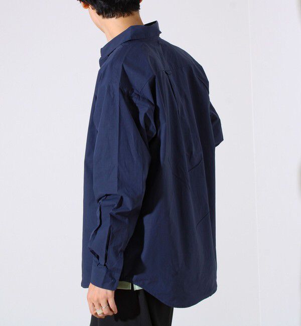 GLOSTER「【GEVACO】ドットボタンシャツ スナップボタン シャツ羽織」|シャツ・ブラウス|